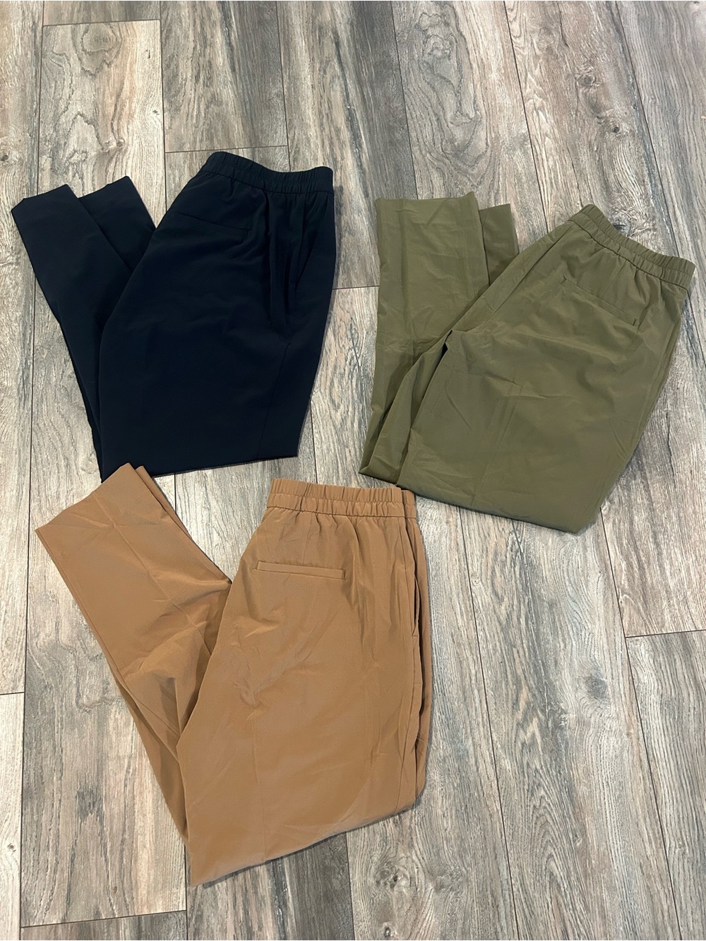 Banana Republic Air-stretch High Rise Taper Pants Preppy Lot of 3 Women’s Small